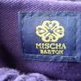 Mischa Barton Black Soft Faux Croc Clutch Evening Bag With Copper tone Hardware & Wristlet. Size Medium. In Super Condition. Image 7