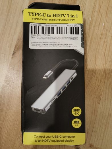 Type-C to Hdtv 7 in 1