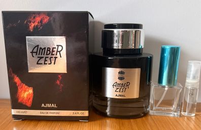 Ajmal Amber Zest (Gold Series) Discovery Samples