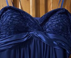 purple full lenght dress
