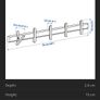 IKEA PS 2026 Rack with 5 hooks, solid birch Image 3