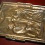 Vintage Heavy Cast Iron Religious Image 7" X 5,5" Image 10