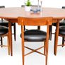 mid century dining danish vintage retro teak Image 2