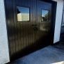 Solid Wooden Double Garage Doors Image 2