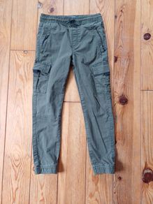 Age 9-10 Khaki Green Trousers