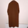 Gil Bret Camel Brown Double Breasted Classic Wool Long Overcoat 14UK/42EU Image 8