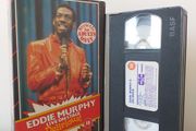 Eddie Murphy Live On Stage Delirious VHS Pal Video Cassette Tape Certificate 18 Strictly For Adults Only