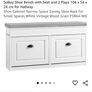 SoBuy Shoe Bench with Seat Image 5