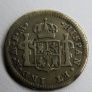 Mexico 1785 Silver 1/2 Real Carlos III Spanish Colonial Image 2