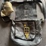 black leather bag Image 4