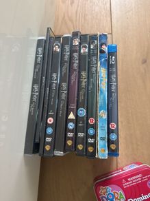 9 Harry Potter DVDs