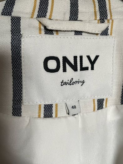 Only Tailoring Ladies striped blazer fully lined size Eur 40 - new