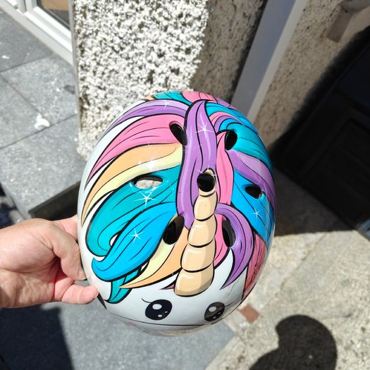 Kids Unicorn Bike helmet