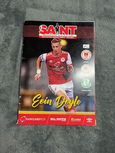 St Patrick's athletic magazine