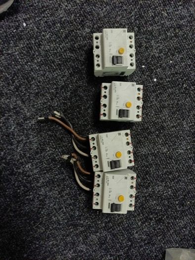 Various MCC and protection devices RCD MCB