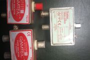 Satellite tv/FM isolator