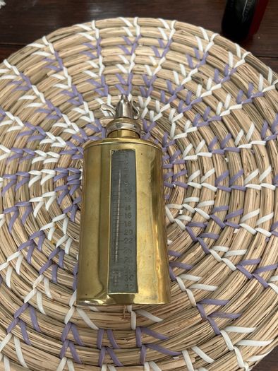 old brass bottle