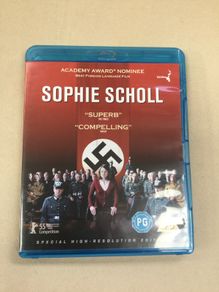 Sophie scholl rare blu ray ww2 history
