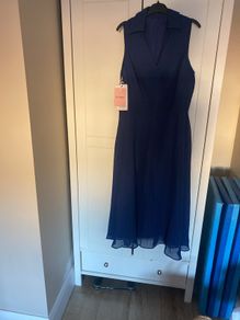 Navy dress JJ's house