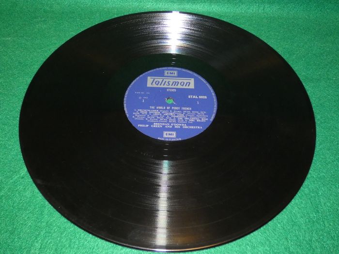 The World Of Percy French Lp 1971 Uk Press