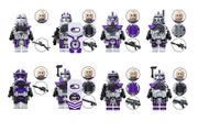 [8-Pack] 187th Legion Clone Trooper Minifigure Bundle - Star Wars