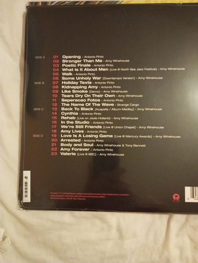 Lp Amy The Original Soundtrack Double Lp Brand New