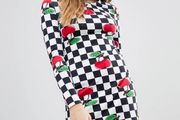 House Of Holland Cherry Print Dress