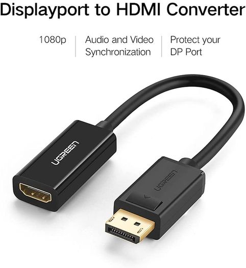 DisplayPort to HDMI Female Converter 1080P 160Hz