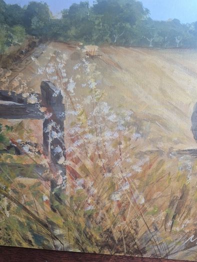 oil painting by Marty Garland