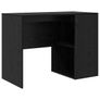 Corner Desk Black oak 102 x 50 x 75 cm Image 5