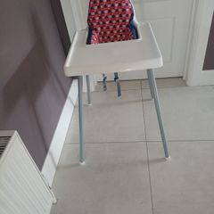 Ikea High Chair with supporting cushion