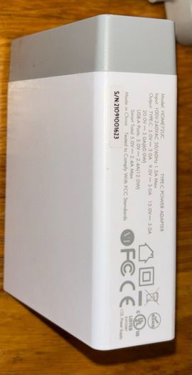 Macally Type C Power Adapter