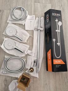 Sonas ALITA Shower Slide Rail Kit-Chrome