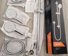 Sonas ALITA Shower Slide Rail Kit-Chrome