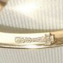 Vintage 9k Gold Hallmarked Pink/White Cluster Image 10