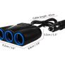 New 3 Way 12V 24V Cigarette Lighter Lead Splitter 120W 3 USB 3.1A ports #1368 Image 3