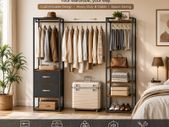 Heavy Duty Open Wardrobe