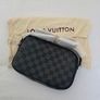 L V Crossbody Handbag - Black Grey Image 9