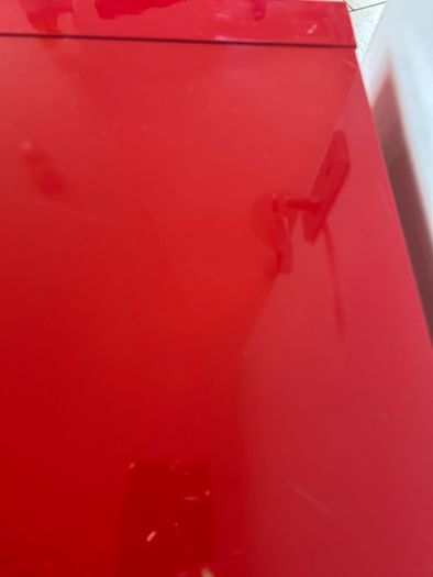 Red High Gloss Ikea Kallax