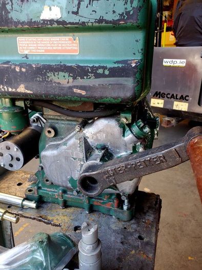 lister starting handle