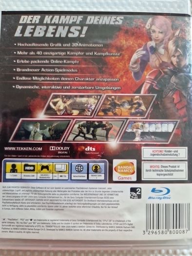 Tekken 6 PlayStation3 Ps3 Games Original