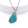 Vintage 925 Sterling Silver & Turquoise Necklace Image 7