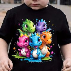 Five Cute Dinosaurs  Tshirt