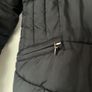 Girls Black Padded Jacket Image 4