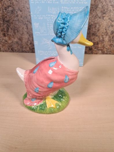 World of Beatrix Potter money box Jemima Puddle Duck money box bank  ENESCO