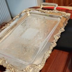 Genuine Silver tray ( silver plated)