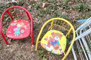 2 toddler chairs