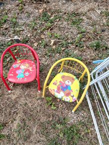 2 toddler chairs