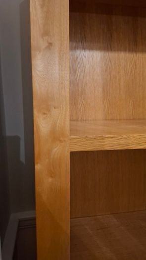 Solid Oak Bookcase / Display Unit