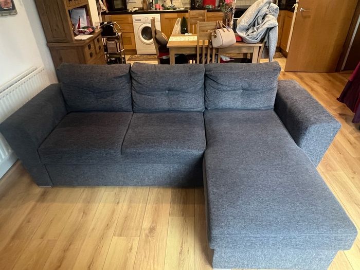 Mint Condition Sofa Bed with Chaise Longue